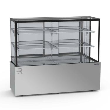 Imagem de Vitrine Confeitaria Quente Vanguard Top 1,45 Metros Inox CVTQ1450 220V - Refrimate