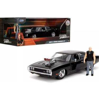 Imagem de Dodge Charger R/T 1970 Velozes e Furiosos + Figura Dom Toys 1:24 - Jad