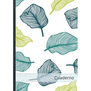 Imagem de Cuaderno: de notas con tapa blanda • Libreta de notas DIN A4 • Papel Blanco • 120 páginas numeradas • Bloc de Notas • Diseño „Modelo 122“