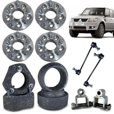 Imagem de Kit 2 Pares Espaçador +Kit Lift +Bieleta e Prol. Pajero tr4 - AVM