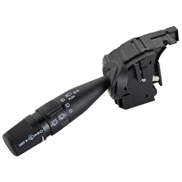 Imagem de ZAPOSTS Interruptor de seta multifuncional compatível com Chrysler Town & Country 2008-2016, Dodge Grand Caravan 2008-2019, Dodge Journey 2011-2019, VW Routan 2009-2014. Substitui # 56046118AA