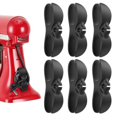 Imagem de Organizador de cabos para eletrodomésticos, organizador de cabos de cozinha atualizado, suporte de cabos, enrolador de cabo para eletrodomésticos, fritadeira a ar, cafeteira, liquidificador, panela de