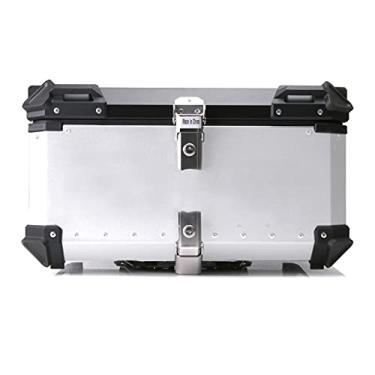 Imagem de Mala de viagem de motocicleta 45L-65L universal para capacete traseiro de motocicleta, caixa superior de armazenamento, porta-malas, porta-malas, acessórios à prova d'água, capa superior de