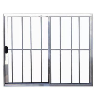 Imagem de VITRO 2F L-20mm C/ GRADE BRILHANTE - Inove Esquadrias