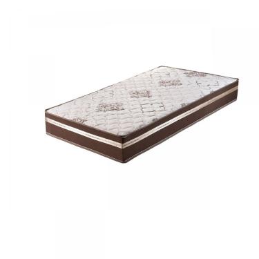 Imagem de Colchão Solteiro Espuma Strong 24x88x188cm Hellen Colchões Marrom