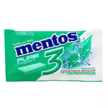 Imagem de Chiclete Mentos 3l Spearmint 8,5g Perfetti