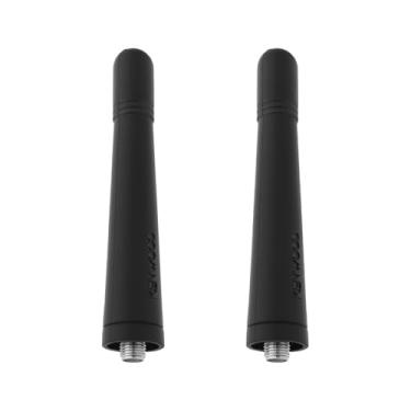 Imagem de The Lord of the Tools Antena curta Walkie-Talkie 2 peças KRA-23 compatível com Kenwood TK-380 TK-390 TK-3140 400-470Mhz UHF 83,1x14,6 mm
