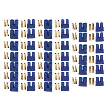 Imagem de Alta Precisão EC2 Battery Connector Plug Set para RC Lipo Bateria RC Airplane Models