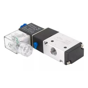 Imagem de Válvula Solenoide Simples 3 2 Vias 1 4 3v210-08  - stnc, 110vca