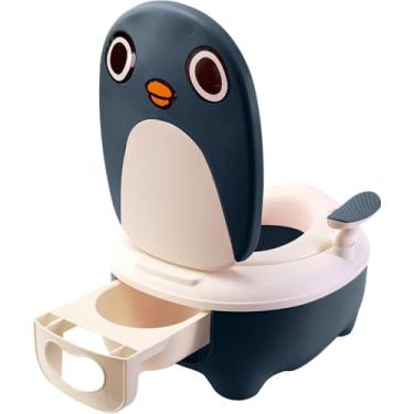 Imagem de Troninho Infantil Penico Bebê Desfralde Pinico Privadinha (AZUL)