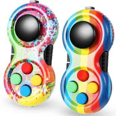 Imagem de Controlador de jogo Fidget Pad Toy Skylety para autismo com TDAH