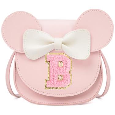 Imagem de OYLOLA Presentes de aniversário para meninas de 3, 4, 5, 6, 7 e 8 anos, bolsa infantil para meninas pequenas, presente para meninas, Rosa