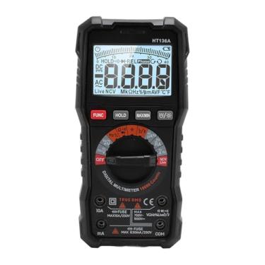 Imagem de Multímetro Digital de 6000 Contagens, Testador de Voltagem, Acitância, Medidor de Acitância - Ohm, Volt, Amplificador, Testador de Multímetro para Testes Eletrônicos e Solução de