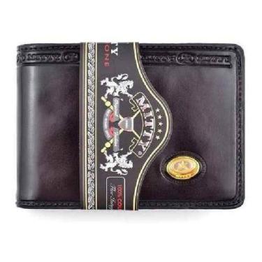 Imagem de Carteira Mitty Em Couro Com   Toscani/Vinho  - M1R