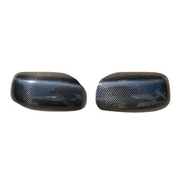 Imagem de Capa de espelho retrovisor de carro de fibra de carbono real compatível com Subaru Impreza 9Th WRX STi 2006-2007