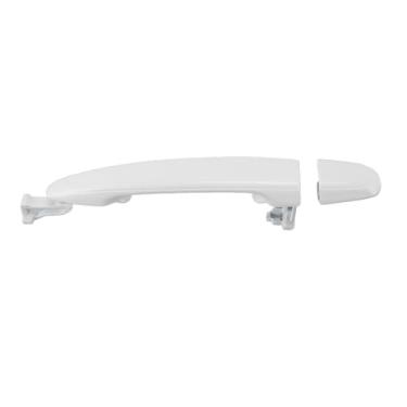 Imagem de Substituição Maçaneta Porta Traseira, ABS Branco Esquerdo ou Direito para Alphard AH10 2002 a 2008, NOAH R60 2001 a 2007, Voxy R60 2001 a 2007 Planejada Externa Porta Traseira