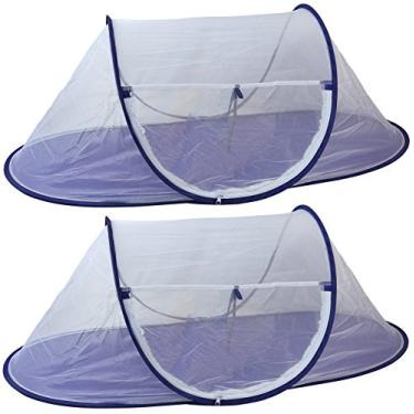 Imagem de Tenda de alimentos grande dobrável Iconikal resistente ao vento 109 x 53 cm, pacote com 2