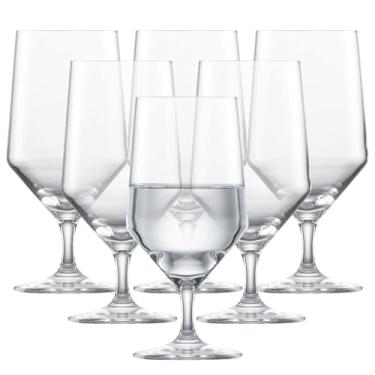 Imagem de Zwiesel Glas Copos Pure Tritan Crystal Stemware Collection, 6 unidades (pacote com 1), vidro para uso geral água/bebida