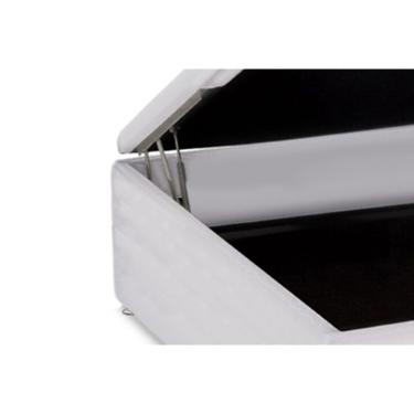 Imagem de Cama Box Baú King Universal Courano White (186x198x35) - Ortobom