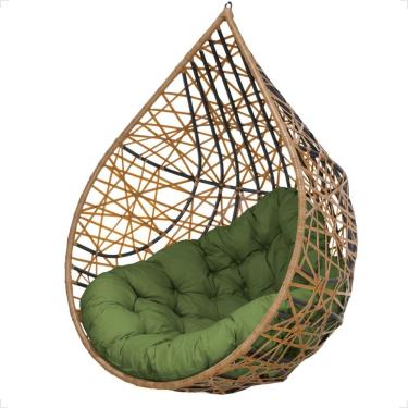 Imagem de Balanço Ninho Gota Suspenso Para Ambiente Externo - Caramelo A5