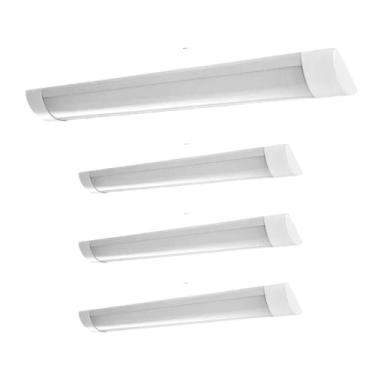 Imagem de 4 Luminária Led Linear 11,5w Philips 3000k 1100lm Bivolt