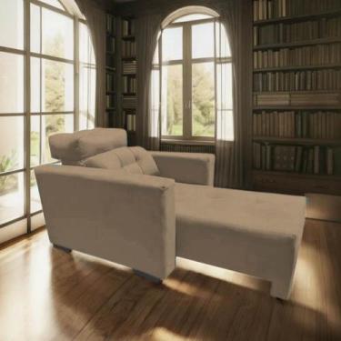 Imagem de Poltrona do Papai Retratil e Reclinavel Veneza - Bl DECOR, cappuccino