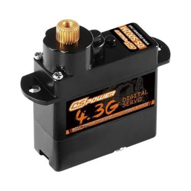 Imagem de 4.3g Micro Servo Digital Mini Servos Para Carro RC 1/24 Avião De Asa F