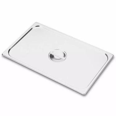 Imagem de Tampa P/ Cubas Gn Gastronômicas Inox 304 1/1 Rechaud Buffet - Aquecele