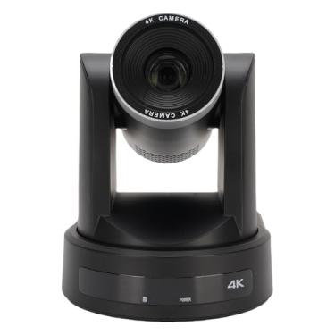 Imagem de GOWENIC Câmera de Conferência 4K PTZ 12x Zoom óptico AI Rastreamento Automático de Câmeras de Videoconferência para Palestras de Reunião de Negócios Com 255 Predefinições (Plugue nos EUA)