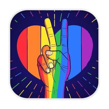 Imagem de Luminária Box Peace and Love