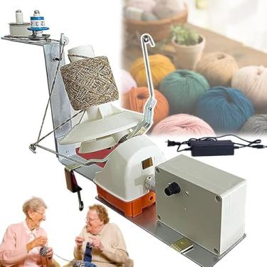 Imagem de Enrolador De Fios Elétricos, Novelo De Lã, Enrolamento De Até 500g, Baixo Ruído, Velocidade Ajustável, Combinação De Fios Multicamadas