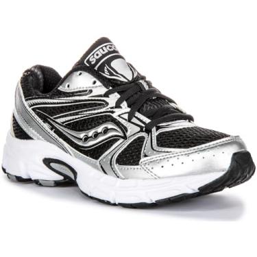 Imagem de Saucony Tênis unissex Ride Millenium, Preto/prata, 35