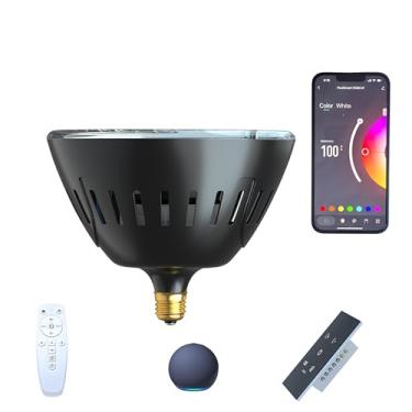 Imagem de Lâmpada de LED inteligente para piscina compatível com Alexa Google, controle de aplicativo, lâmpada de substituição para luminária de piscina enterrada