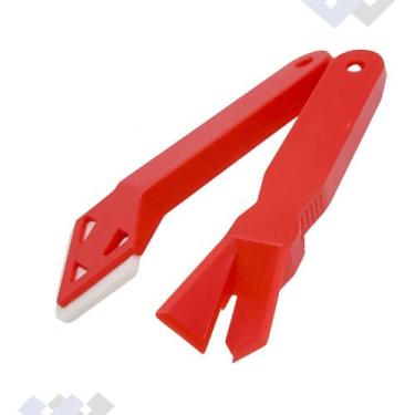 Imagem de 2 Espátula Rejunte Raspador Removedor Calafetagem Piso Massa - Anker d