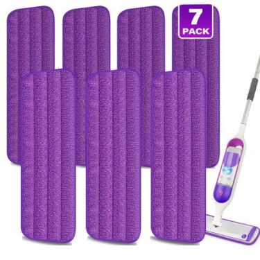 Imagem de Esfregões reutilizáveis para Swiffer PowerMop MEXERRIS 7 Count