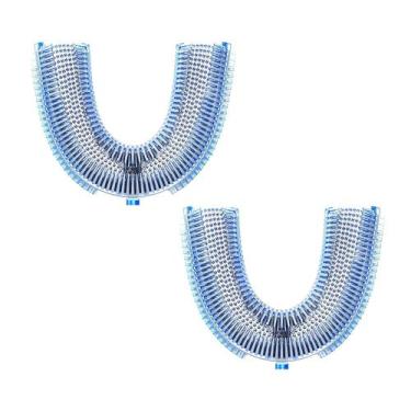 Imagem de Cabeça de escova de reposição Magentak Silicone em forma de U, 2 peças