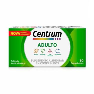 Imagem de Suplemento Vitamínico Centrum Adulto 60 Comprimidos