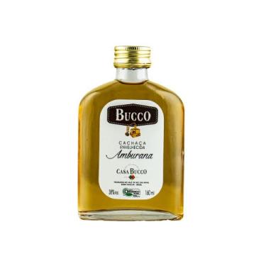 Imagem de Cachaça casa bucco amburana 160ml, U, Unica