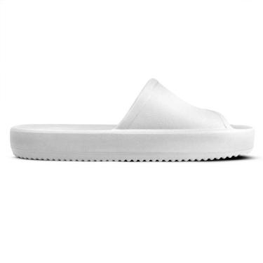 Imagem de Chinelo Masculino Boaonda Slide Ultra Leveza e Conforto, Branco, 40