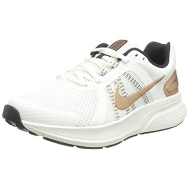 Imagem de Nike Tênis de corrida feminino Stroke, Vela/Preto/Moeda de Cobre Metálico, 41