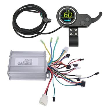 Imagem de Kit de controlador de motor Zaweliyo 450 W 48 V / 60 V com acelerador LCD, controlador de scooter de bicicleta elétrica para reparação e atualização de bricolage