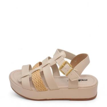 Imagem de Sandália Feminina Moleca Flatform REF: 5553102 NAPA-TIRA PRONTA, Branc