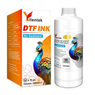 Imagem de Tinta de transferência DTF Yitentek No Sediment White 1000mL para film
