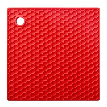 Imagem de Descanso de Panela Cazza em Silicone Quadrado 17x17cm - Item Variado