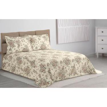 Imagem de Colcha Cobre Leito Queen 3 Peças Piquet Favinho - RAFALORO ENXOVAIS, E