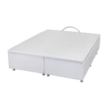 Imagem de Base Baú Branco Queen (158X198X39) - Ortobom