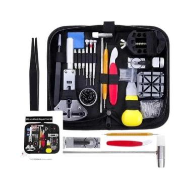 Imagem de Kit De Ferramentas Para Reparação De Relógios Com 147 Peças, Incluindo