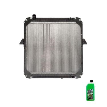 Imagem de Kit Radiador MB 1518/1718 Eletrônico 06 + Aditivo Radiador Paraflu Verde Concentrado 1 Litro