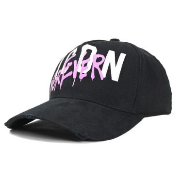 Imagem de Boné de beisebol ICONS, chapéu esportivo masculino ajustável Snapback 
