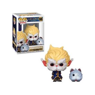 Imagem de Boneco FunkoPop Arcane League of Legends Heimerdinger c Poro